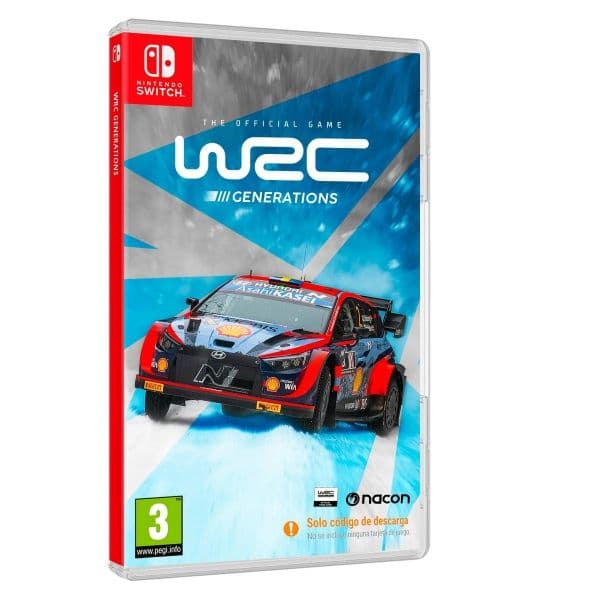 WRC Generations (Code in a Box) Nintendo Switch