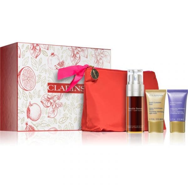 Clarins Double Sérum & Nutri-lumière Collection (Para Pele Madura) Coffret