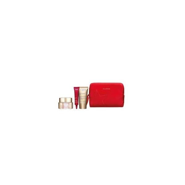 Clarins Nutri-Lumière Creme de Dia 50ml + Creme de Noite 15ml + Total Eye Lift 7ml + Necessaire Coffret