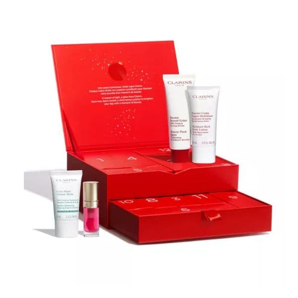 Clarins Calendário do Advento 12 Peças Holiday Season 2025 Coffret Coffret