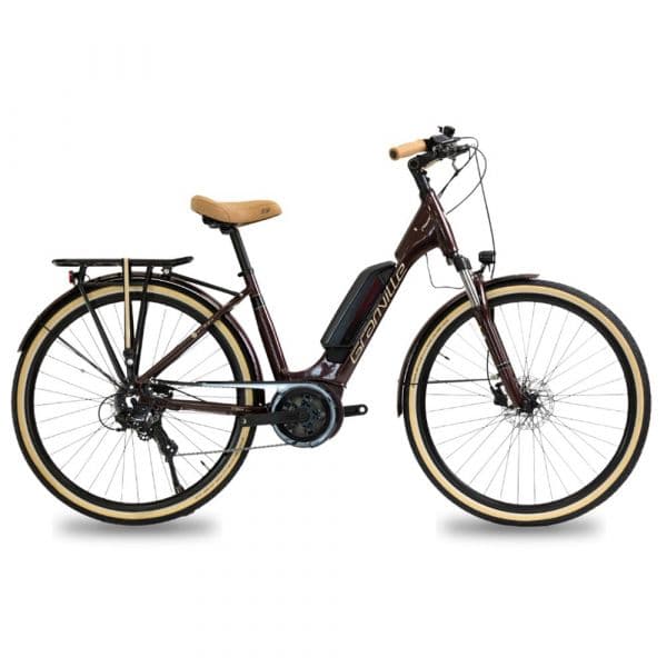 Granville E-urban 10 Bosch Performance 26´´ Electric Bike Prateado S / 500Wh