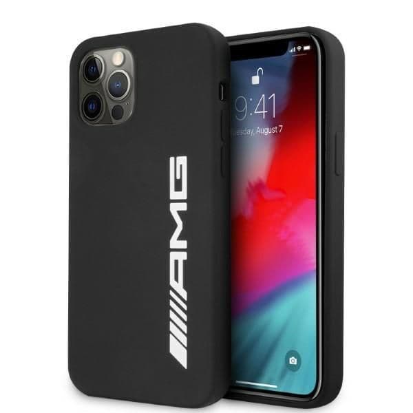 Mercedes-Benz Capa Silicone para iPhone 12 Pro Max Black