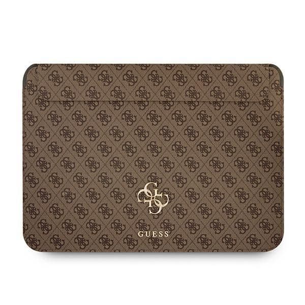 Guess Mala 4G Big Logo para Portátil até 13" Castanho