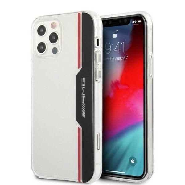 Mercedes-Benz Capa Rígida Transparente para iPhone 12 / iPhone 12 Pro Black