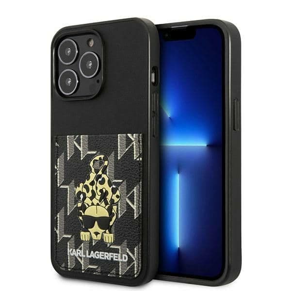 Karl Lagerfeld Capa Hardcase para iPhone 13 Pro / iPhone 13 Black