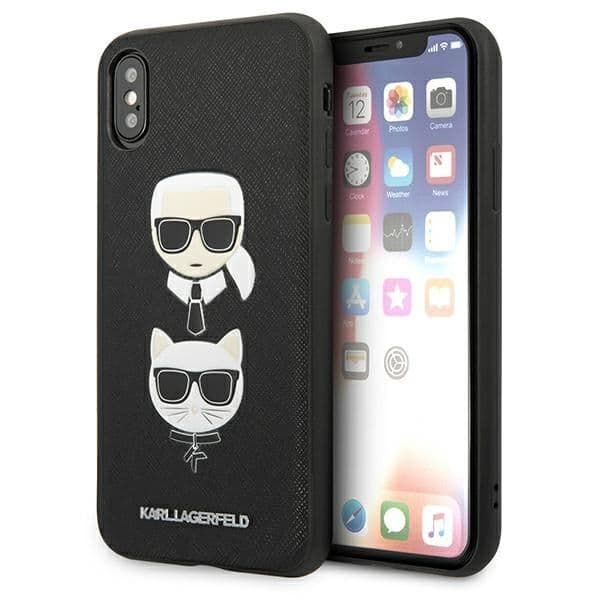 Karl Lagerfeld Capa Hardcase para iPhone XS Max Black