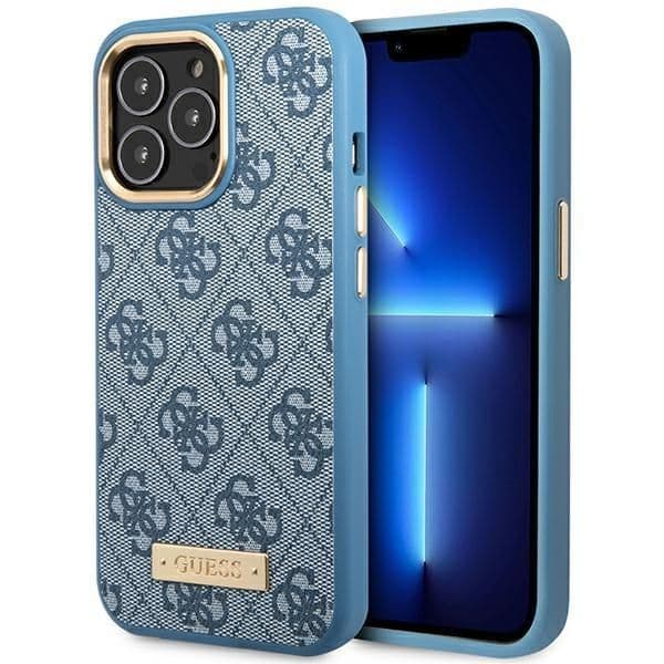 Guess Capa Hardcase para iPhone 14 Pro Blue
