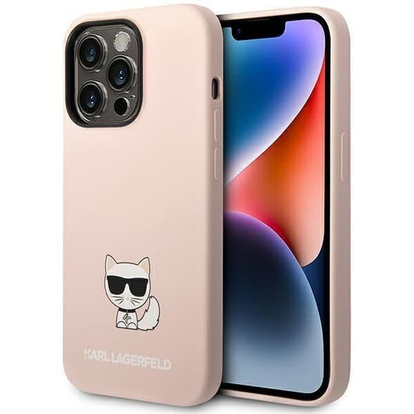 Karl Lagerfeld Capa Hardcase para iPhone 14 Pro Max 6.7" Light Pink