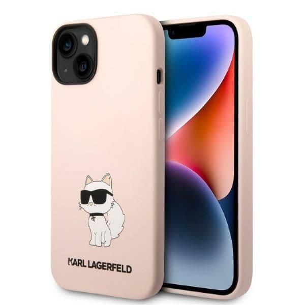 Karl Lagerfeld Capa Dura para iPhone 14 Plus Pink
