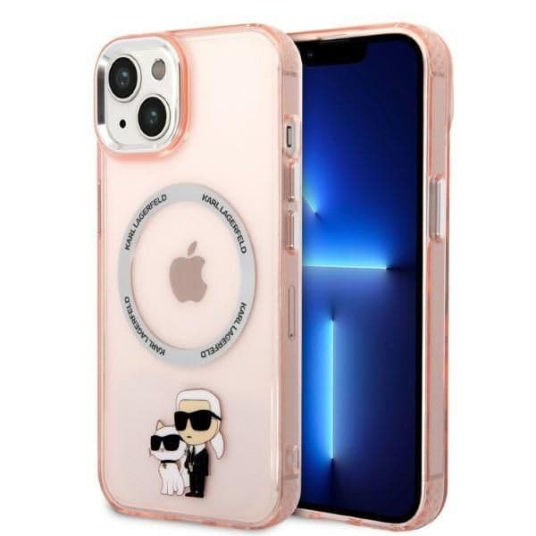 Karl Lagerfeld Capa Hardcase para iPhone 14 Plus Pink