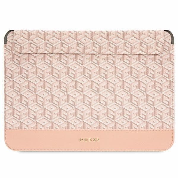 Guess Capa GCube Stripes para Portátil 14" Rosa