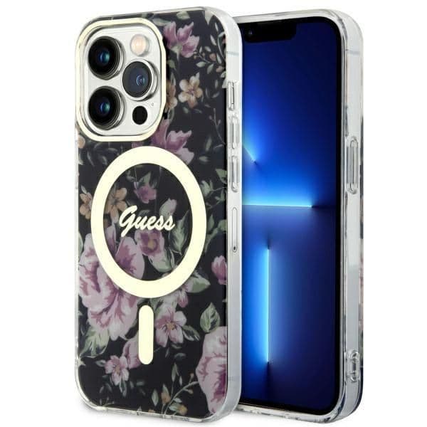 Guess Capa Dura para iPhone 14 Pro 6.1" Black