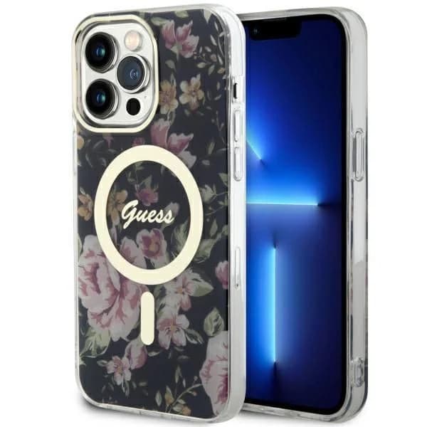 Guess Capa Dura para iPhone 14 Pro Max 6.7" Black