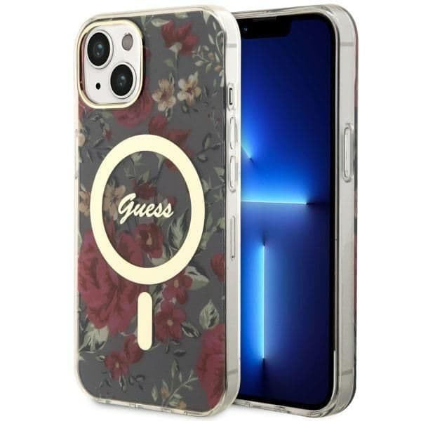 Guess Capa MagSafe para iPhone 14 Green