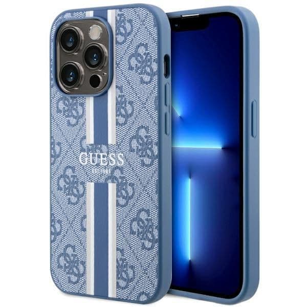 Guess Capa Rígida para iPhone 14 Pro Blue