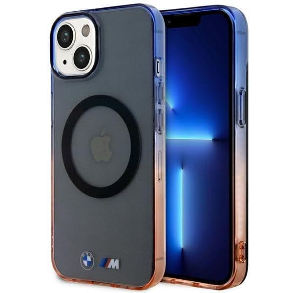 BMW Capa Bumper Gradiente para iPhone 14 6.1" Grey