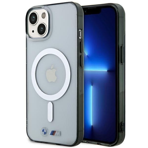 BMW Capa MagSafe Transparente para iPhone 14 Silver