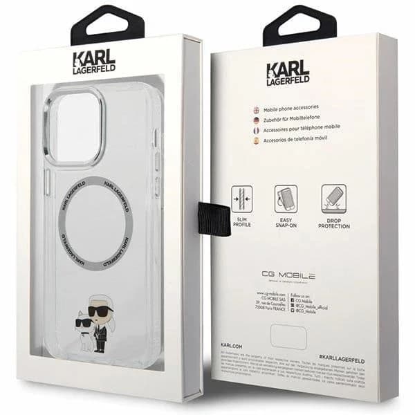 Karl Lagerfeld Capa Transparente para iPhone 13 Pro Max 6.7"