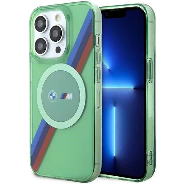 BMW Capa Hardcase para iPhone 15 Pro Green