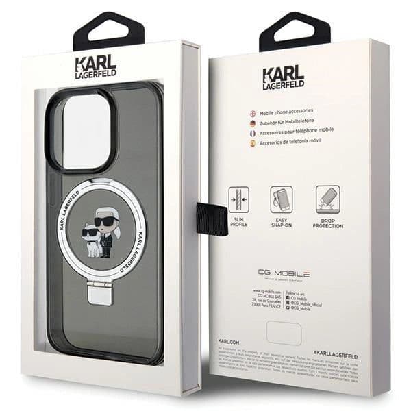 Karl Lagerfeld Capa Dura para iPhone 15 Pro Max 6.7" Preta