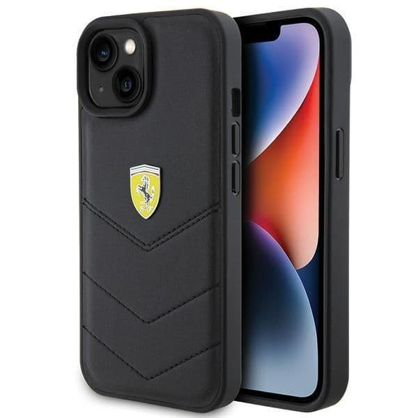 Ferrari Capa Hardcase para iPhone 15 Black