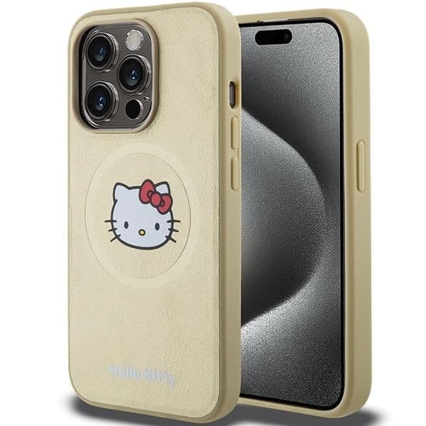 Hello Kitty Capa Hardcase para iPhone 13 Pro / 13 Gold