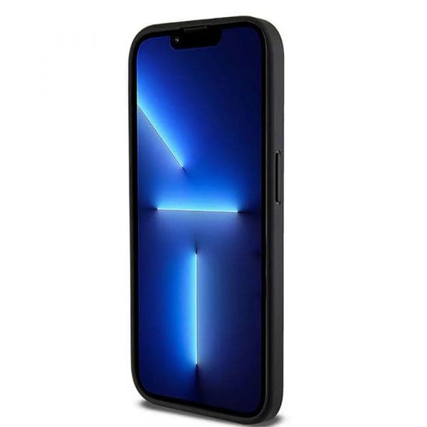 DKNY Capa Xadrez Mono para iPhone 15 Pro Max Preto