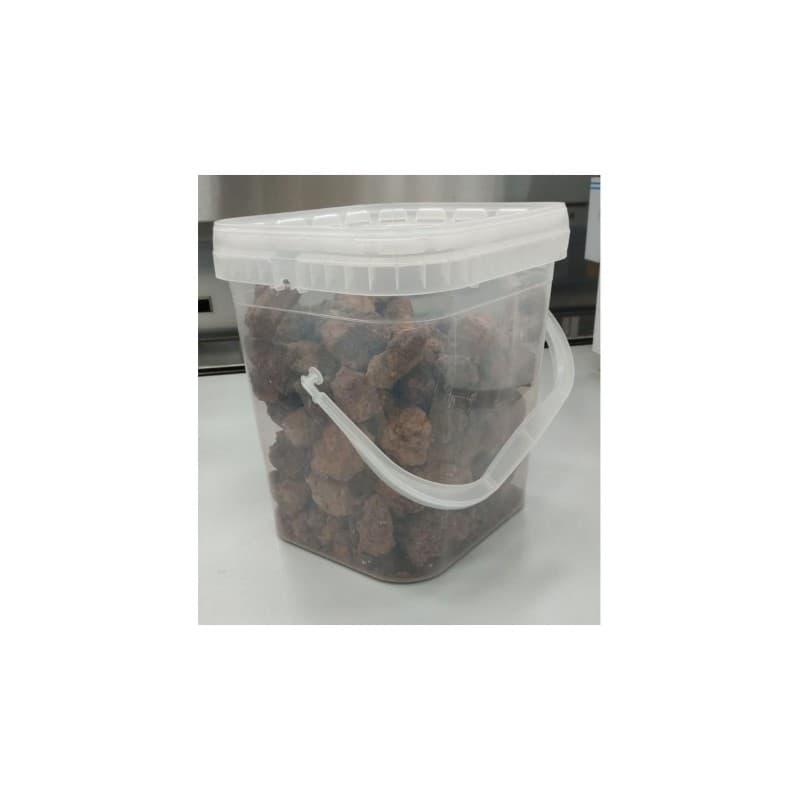 Caixa de 3 Kg de Pedra Vulcânica Ignífuga e Refratária