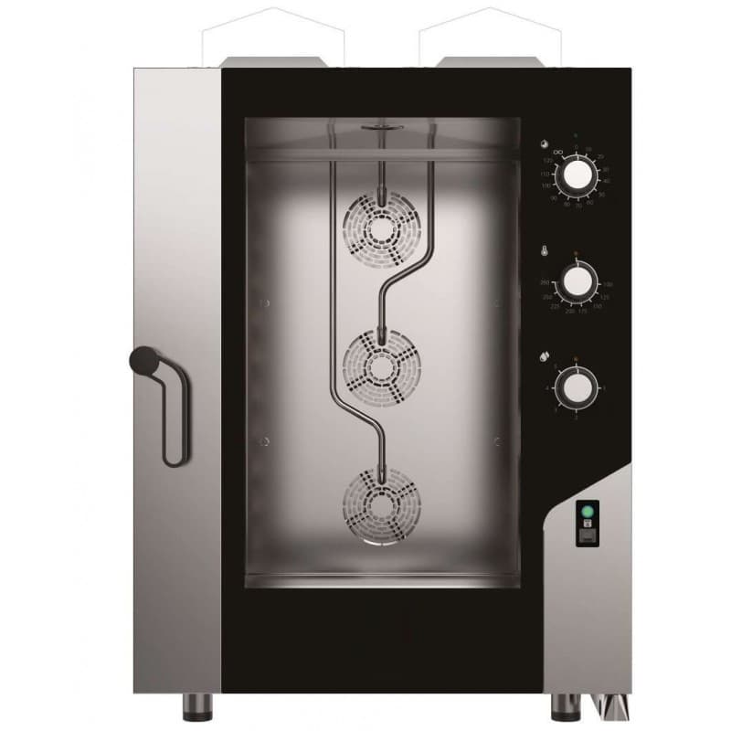 Forno de conveção a gás para pastelaria/padaria 10 tabuleiros 600x400mm