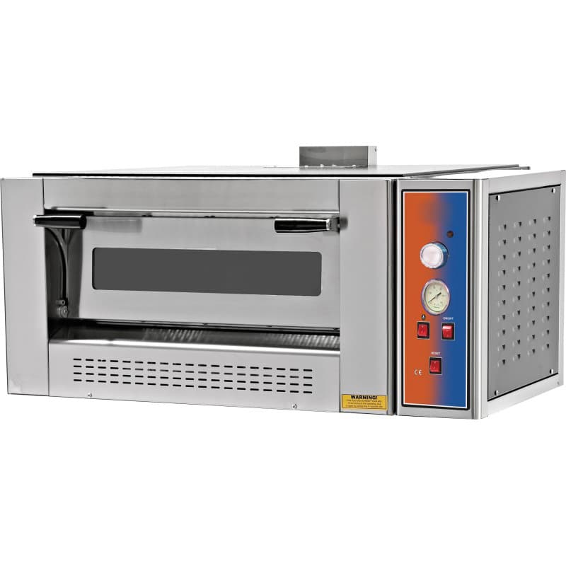 Forno para Pizza a Gás Capacidade 9 Pizzas Diâmetro 30cm 1400x1250x550mm