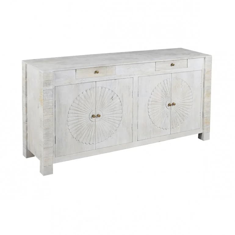 Aparador White Sun 2 gavetas 4 portas