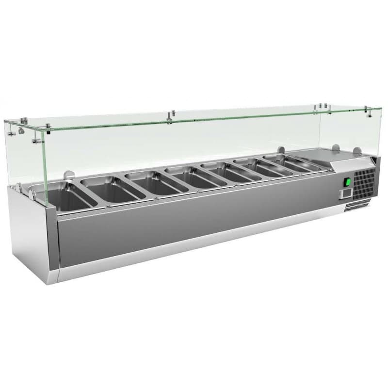Vitrine Horizontal 1800×380×440mm