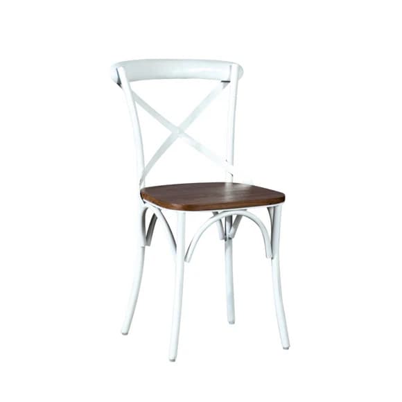 Pack 24 Cadeiras Country White