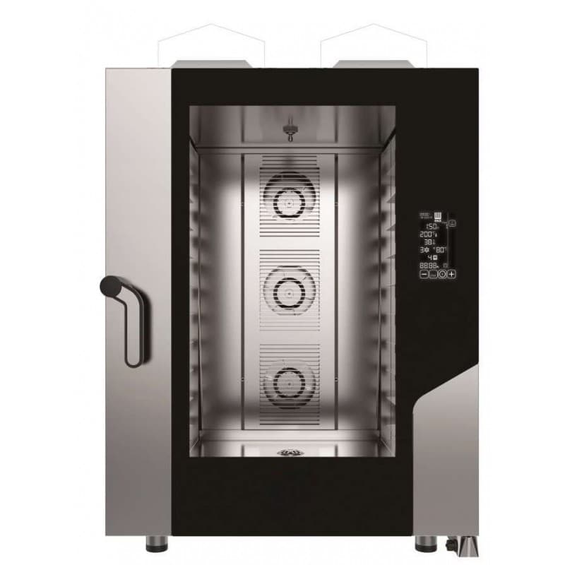 Forno de conveção a gás para pastelaria/padaria 10 tabuleiros 600x400mm