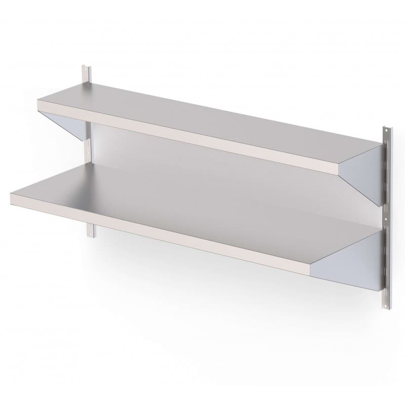 Prateleira de parede de aço inoxidável para zíper de parede 1200x250mm