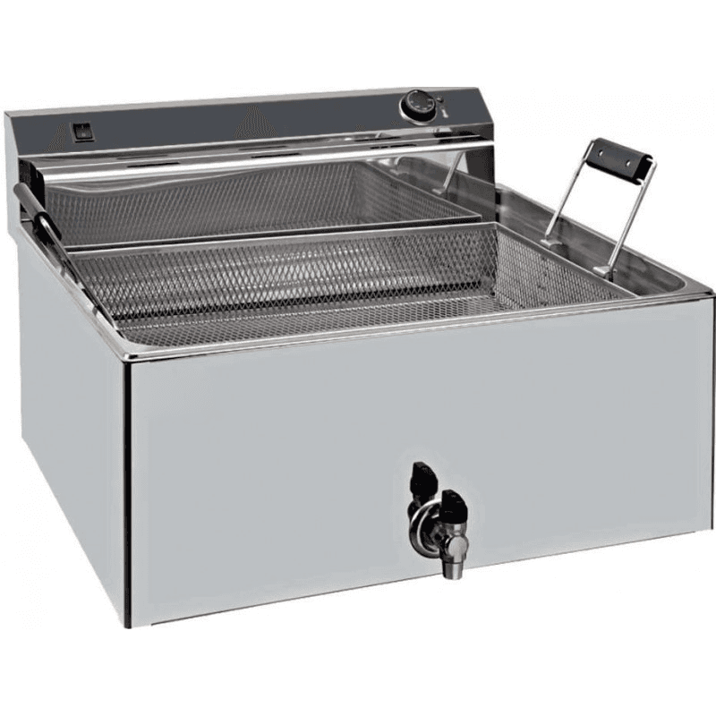 Fritadeira de Pastelaria Especial 30 Litros 15 KW Trifásica 650X665X370mm