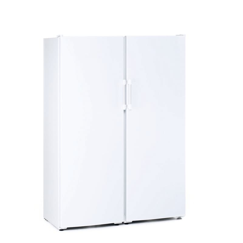 Armário de Refrigeração porta-dupla Branco 1820x1220x650mm
