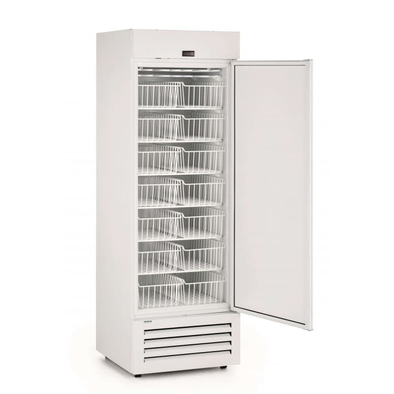 Armário congelador com 14 gavetas 450 litros lacado branco 700x700x2070mm