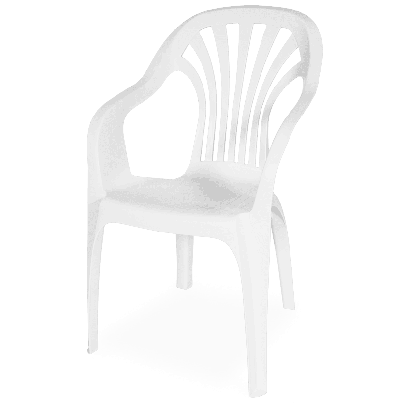 Pack 100 Cadeiras Club Branco