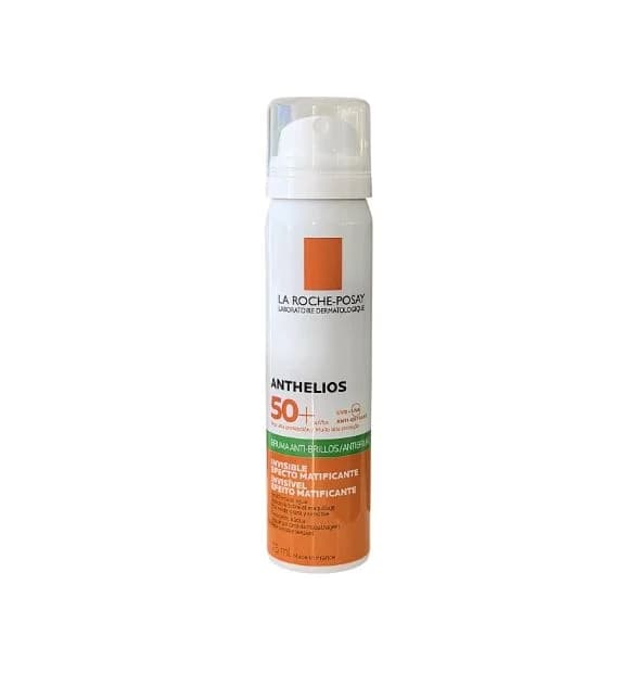Protetor Solar La Roche-Posay Anthelios Bruma Facial Invisível Antibrilhos SPF50+ 75ml
