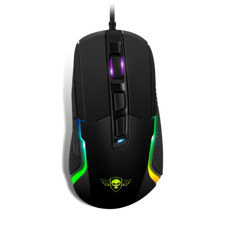 Spirit of Gamer Rato Pro M7 RGB 4800 DPI Preto
