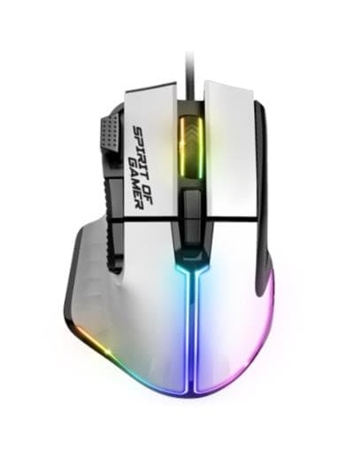 Spirit of Gamer Raton Souris Pro M5 Blanco