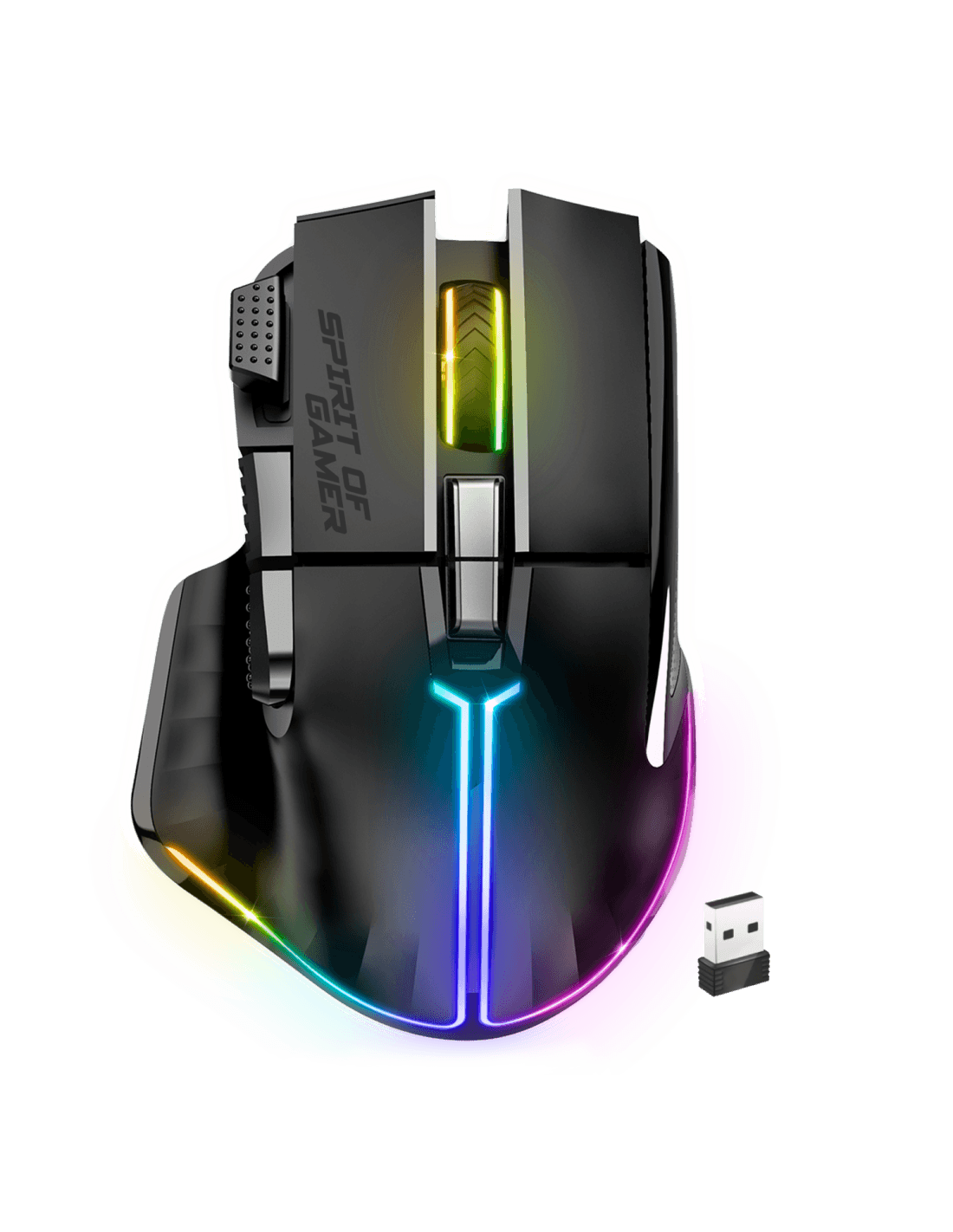 Spirit Of Gamer Pro M5 8000 DPI Black Wireless