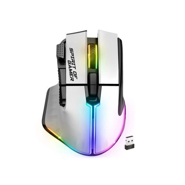 Spirit of Gamer PRO M5 8000 DPI Artic White Wireless