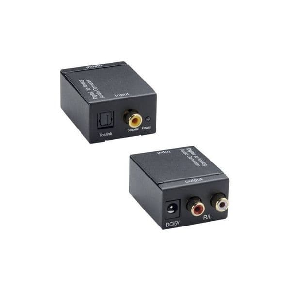 Erard Conversor de Áudio Digital Coaxial para RCA Analógico 1905