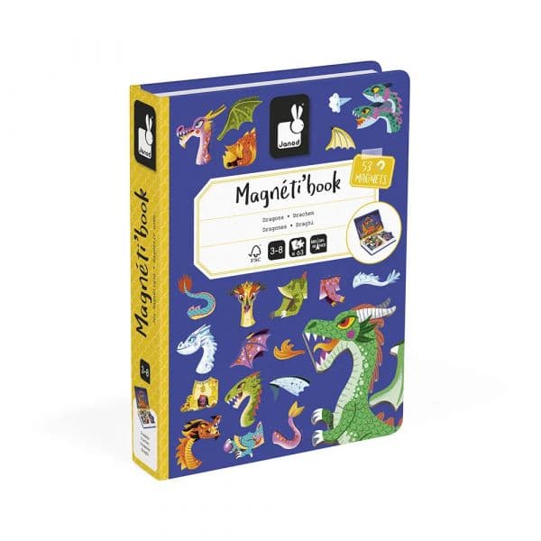 Janod Magneti'book Dragões 53 Peças - J02527