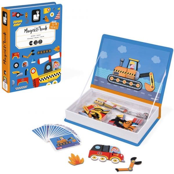 Janod MagnetiBook Bolidos 3a+ - 3700217327156