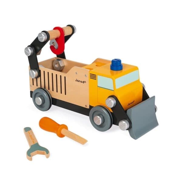 Janod Bricolage Camião de Construção de Madeira