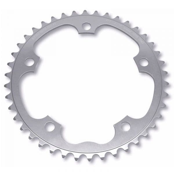 Stronglight Prato Rz Shimano 130 Mm Silver / Silver 9-10s