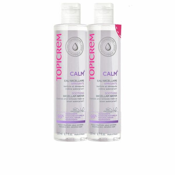 Topicrem Calm+ Água Micelar Calmante Pele Sensível 2x200ml